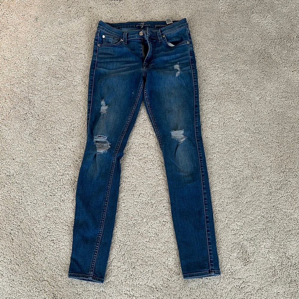 7 for all mankind size 27 jeans